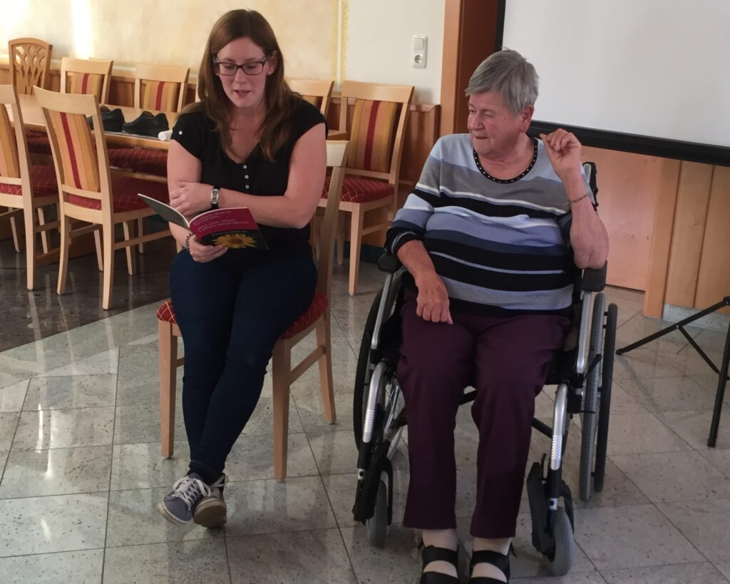 Buchlesung „Wie sich mein Leben veränderte“. Guillain-Barré Syndrom von B. Wallner