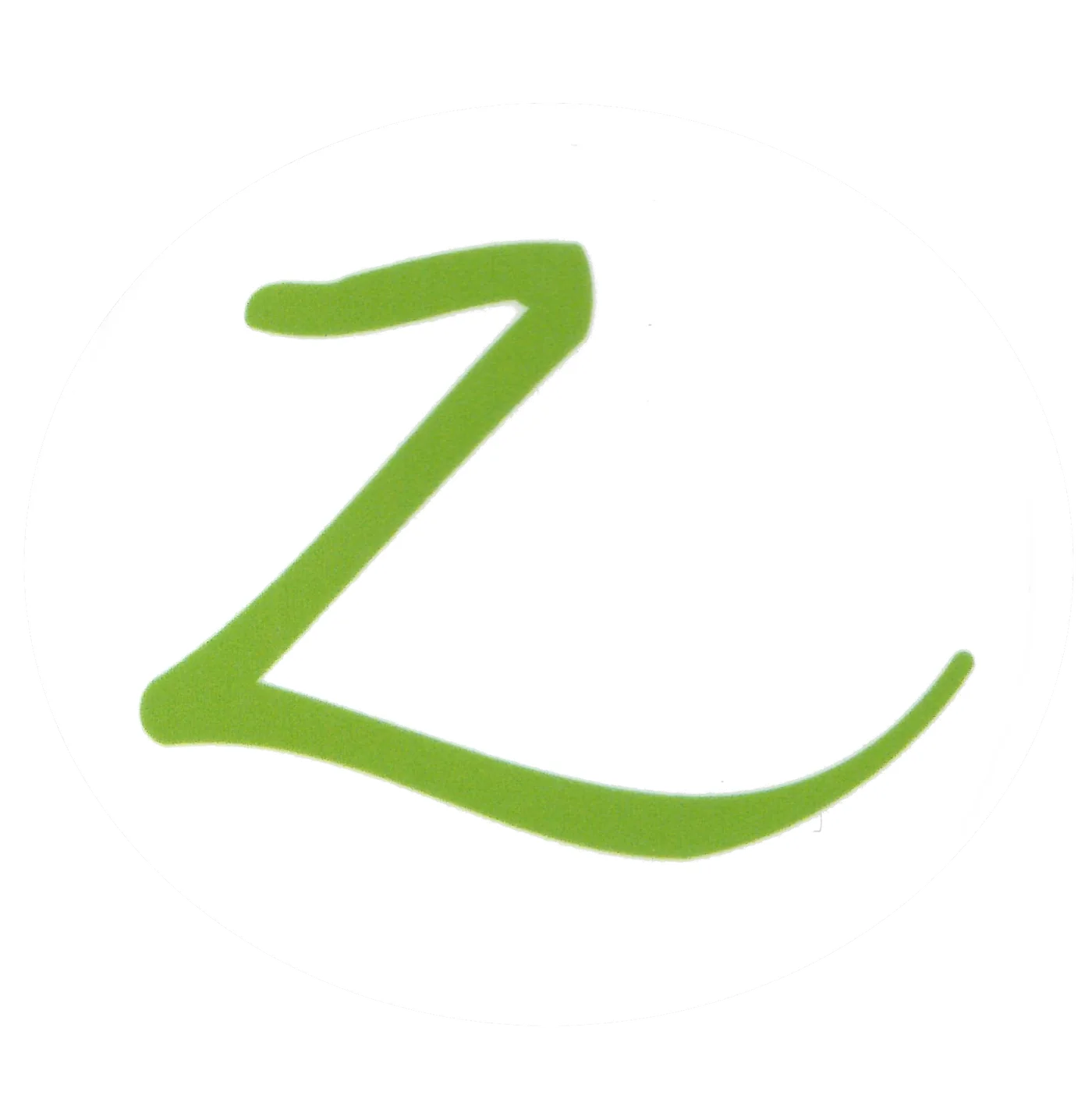 Der gruene Z-Aufkleber, mit dem die Zeitbankerln gekennzeichnet sind
